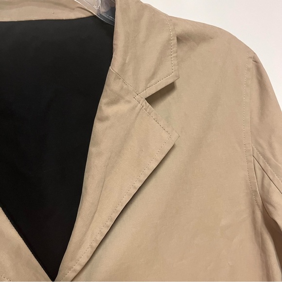 Orvis Womens Reversible Jacket Small Button Closure Black Tan Lightweight Hiking - Picture 7 of 13